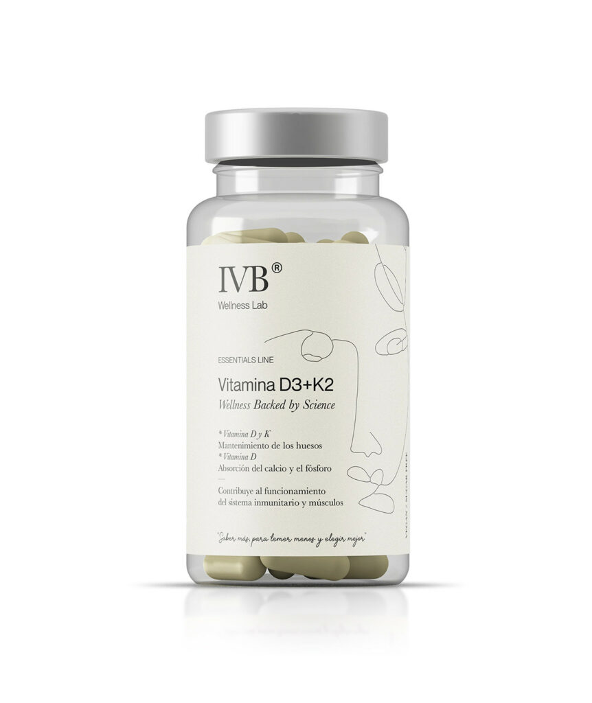 IVB Vitamina D3+K2 90 Cápsulas