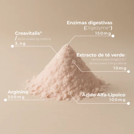 Kobho creatina plus 240g 60 dosis - Imagen 3
